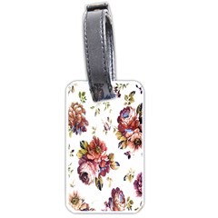 Texture Pattern Fabric Design Luggage Tags (one Side)  by BangZart