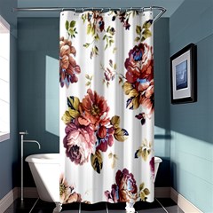 Texture Pattern Fabric Design Shower Curtain 36  X 72  (stall)  by BangZart