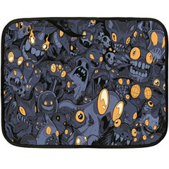 Monster Cover Pattern Fleece Blanket (mini) by BangZart