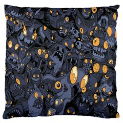 Monster Cover Pattern Standard Flano Cushion Case (one Side) by BangZart