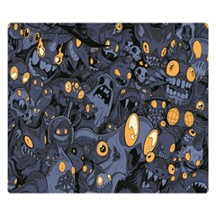 Monster Cover Pattern Double Sided Flano Blanket (small)  by BangZart