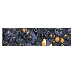 Monster Cover Pattern Satin Scarf (oblong) by BangZart