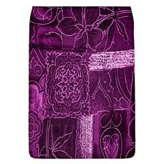 Purple Background Patchwork Flowers Flap Covers (l)  by BangZart