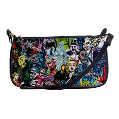 Vintage Horror Collage Pattern Shoulder Clutch Bags by BangZart