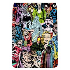 Vintage Horror Collage Pattern Flap Covers (s)  by BangZart