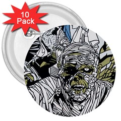 The Monster Squad 3  Buttons (10 Pack)  by BangZart