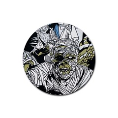 The Monster Squad Rubber Coaster (round)  by BangZart