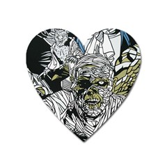 The Monster Squad Heart Magnet by BangZart