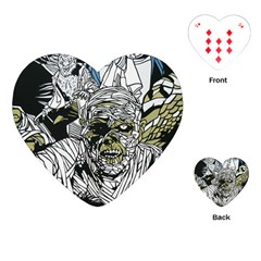 The Monster Squad Playing Cards (heart)  by BangZart