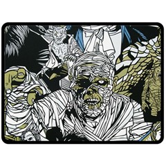 The Monster Squad Fleece Blanket (large)  by BangZart