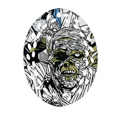 The Monster Squad Ornament (oval Filigree)