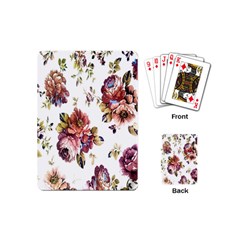 Texture Pattern Fabric Design Playing Cards (mini)  by BangZart