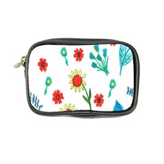 Flowers Fabric Design Coin Purse by BangZart