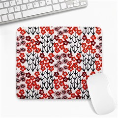 Simple Japanese Patterns Large Mousepads by BangZart