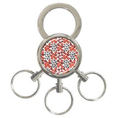 Simple Japanese Patterns 3-ring Key Chains by BangZart