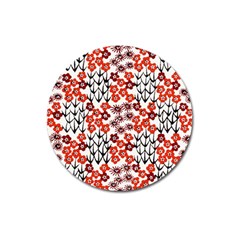 Simple Japanese Patterns Magnet 3  (round) by BangZart