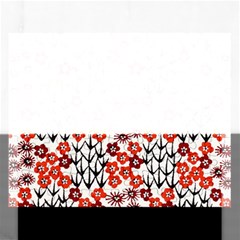 Simple Japanese Patterns Rectangular Jigsaw Puzzl by BangZart