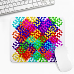 3d Fsm Tessellation Pattern Large Mousepads by BangZart