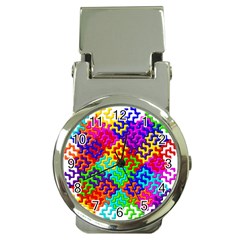 3d Fsm Tessellation Pattern Money Clip Watches by BangZart