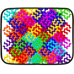 3d Fsm Tessellation Pattern Double Sided Fleece Blanket (mini)  by BangZart