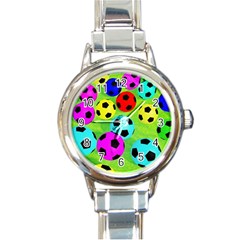 Balls Colors Round Italian Charm Watch by BangZart