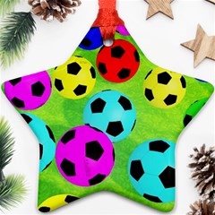 Balls Colors Ornament (star) by BangZart