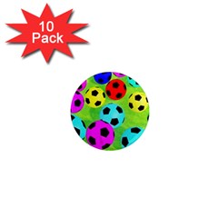 Balls Colors 1  Mini Magnet (10 Pack)  by BangZart