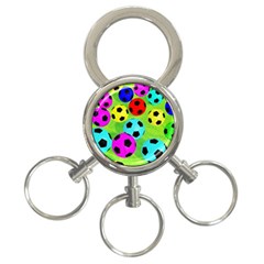 Balls Colors 3-ring Key Chains by BangZart