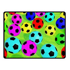 Balls Colors Fleece Blanket (small) by BangZart