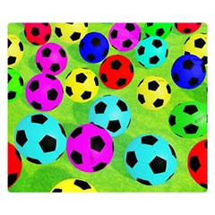 Balls Colors Double Sided Flano Blanket (small)  by BangZart