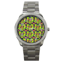 Smiley Monster Sport Metal Watch by BangZart