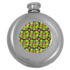 Smiley Monster Round Hip Flask (5 Oz) by BangZart