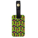 Smiley Monster Luggage Tags (One Side)  Front