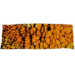 Yellow Chevron Zigzag Pattern Body Pillow Case (dakimakura)