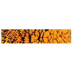 Yellow Chevron Zigzag Pattern Flano Scarf (small)