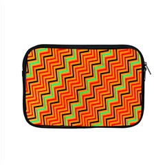 Orange Turquoise Red Zig Zag Background Apple Macbook Pro 15  Zipper Case by BangZart