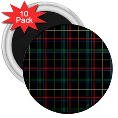 Tartan Plaid Pattern 3  Magnets (10 Pack)  by BangZart