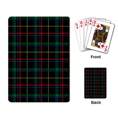 Tartan Plaid Pattern Playing Card by BangZart