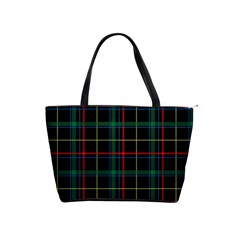 Tartan Plaid Pattern Shoulder Handbags by BangZart