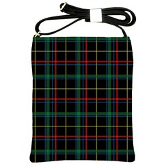 Tartan Plaid Pattern Shoulder Sling Bags by BangZart