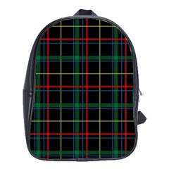 Tartan Plaid Pattern School Bags (xl)  by BangZart