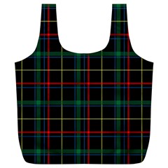 Tartan Plaid Pattern Full Print Recycle Bags (l)  by BangZart