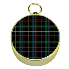 Tartan Plaid Pattern Gold Compasses by BangZart