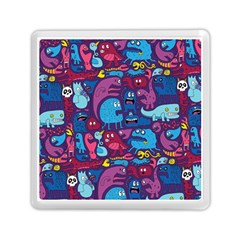 Hipster Pattern Animals And Tokyo Memory Card Reader (square)  by BangZart