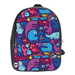 Hipster Pattern Animals And Tokyo School Bags (xl)  by BangZart