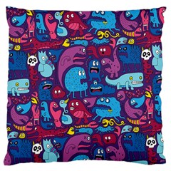 Hipster Pattern Animals And Tokyo Standard Flano Cushion Case (two Sides) by BangZart