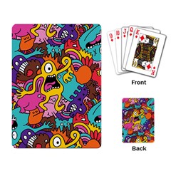 Monster Patterns Playing Card by BangZart