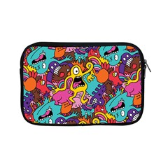 Monster Patterns Apple Ipad Mini Zipper Cases by BangZart