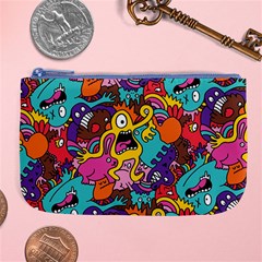 Monster Patterns Large Coin Purse