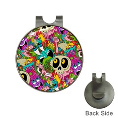 Crazy Illustrations & Funky Monster Pattern Hat Clips With Golf Markers by BangZart